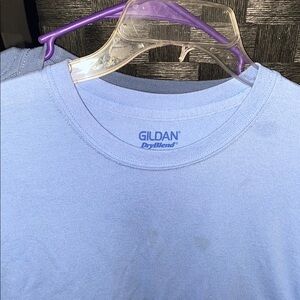 Gildan Blue Short Sleeve Tee for Everyday Comfort